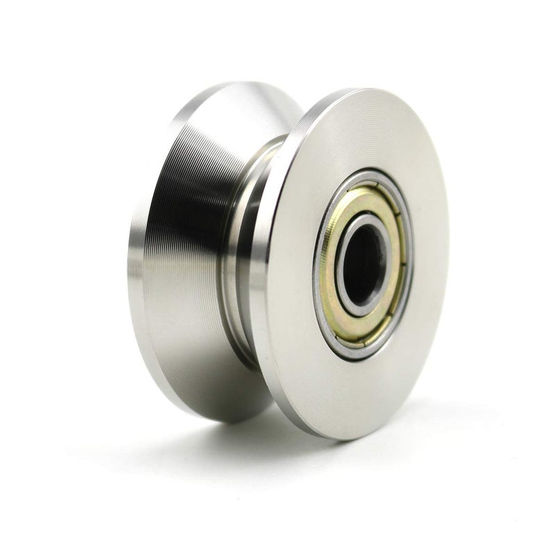 Heyous V Groove Stainless Steel Silent Pulley - 600LB, Silver Tone - Image 1